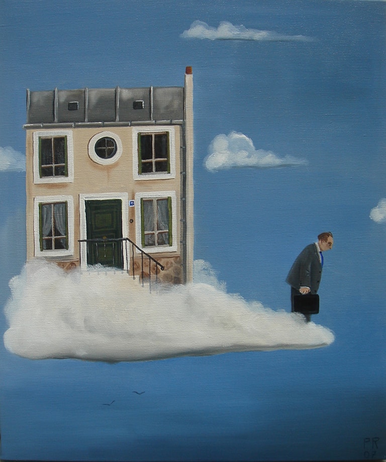 16 7h15 au boulot 54x65
