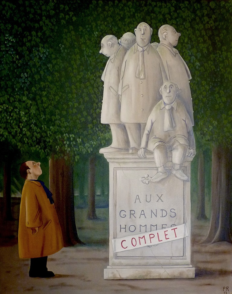 2 aux grands hommes 92x73