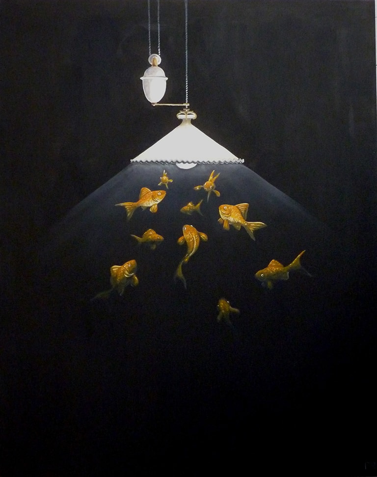 22 les poissons 92x73