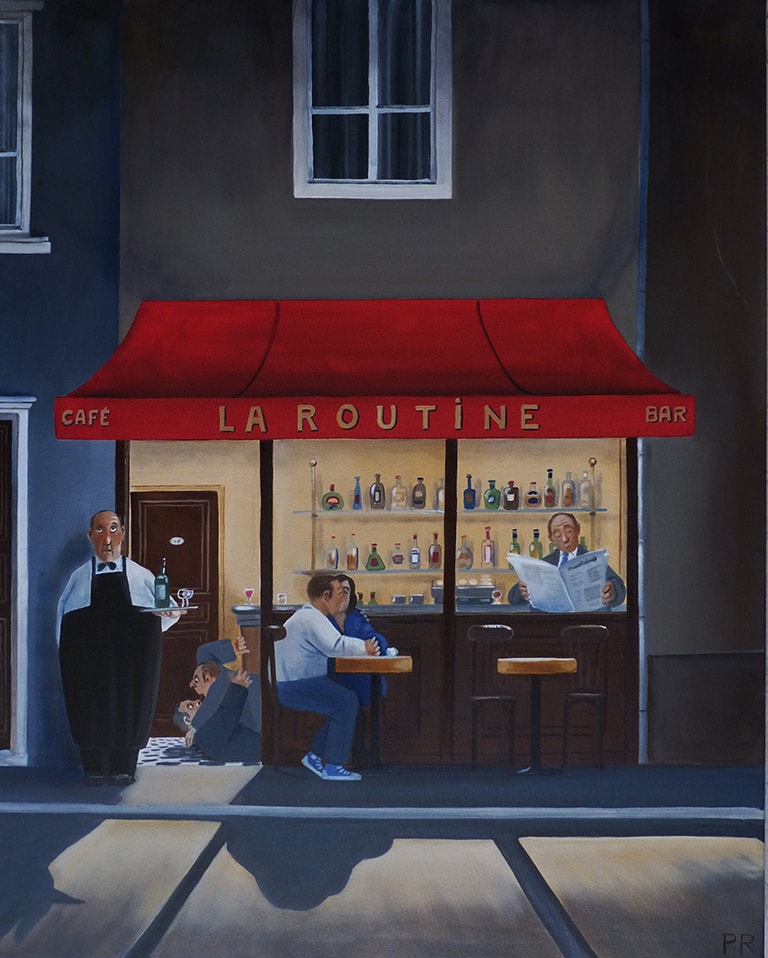 3 la routine 92x73